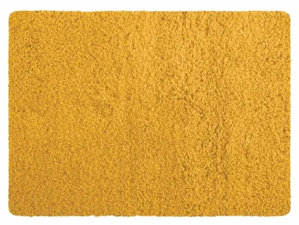 MSV MICROFIBER šafranovo žltá / Kúpeľňová predložka / 50 x 70 cm / mikrovlákno / protišmyková