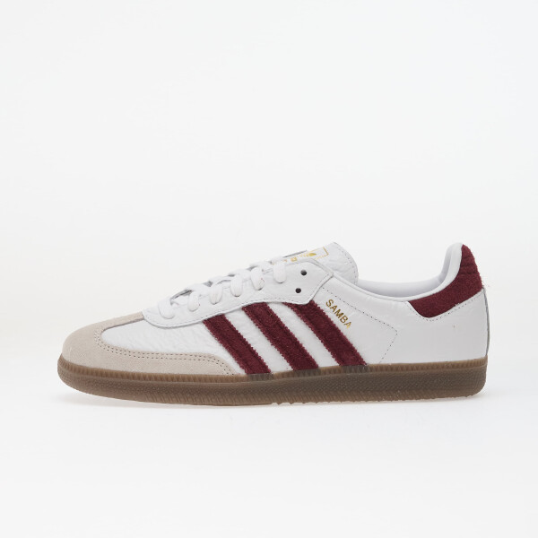 Tenisky adidas Samba OG Ftwr White/ Maroon/ Gum5 EUR 39 1/3