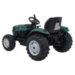 Mamido Detský elektrický traktor GROW 1804 24V tmavo zelený