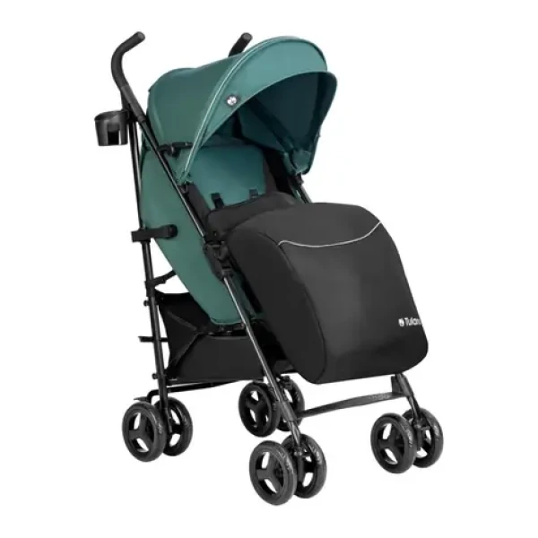 Tulano Davos 35 zeleno-čierna / Skladací kočík / do 4 rokov / nosnosť 22 Kg (TN-DAVOS 35 GREEN-BLACK)