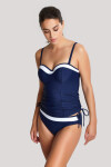 Vrchný diel plaviek Swimwear Anya Cruise Bandeau Tankini navy/white SW1091 90F