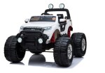 Mamido Elektrické autíčko Ford Ranger Monster 4x4 LCD MP4 biele