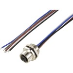TRU COMPONENTS Vestavná zásuvka pre čidlo/aktuátor, TC-12833044, piny: 5, 0.5 m, 1 ks; TC-12833044