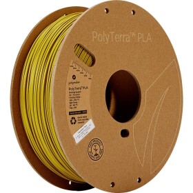 Polymaker 70958 PolyTerra vlákno pre 3D tlačiarne PLA plast Nižší obsah plastov 1.75 mm 1000 g armádny zelená 1 ks; 70958