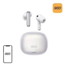 QCY MeloBuds N65 biela / Bezdrôtové slúchadlá / TWS / ANC / Bluetooth 6.0 / IPX5 (HT21WH)
