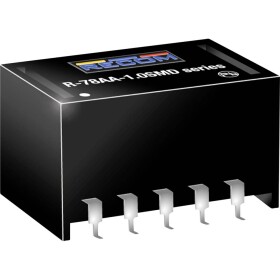 RECOM R-78AA3.3-1.0SMD DC / DC menič napätia, SMD 12 V/DC 5 V/DC 1 A Počet výstupov: 1 x; R-78AA3.3-1.0SMD
