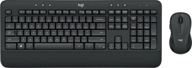 Logitech MK545 ADVANCED Wireless Keyboard and Mouse Combo klawiatura Dołączona myszka Biuro RF Wireless francuski Čierny