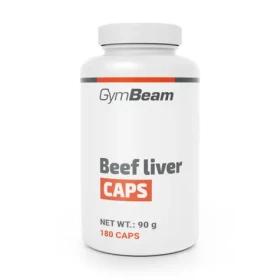 Hovädzia pečeň - GymBeam (180 kaps.) (107647-2-180caps)