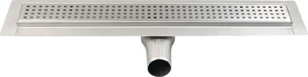 GELCO - MANUS QUADRO podlahový žľab z nerezové oceli s roštom, L-1150, DN50 GMQ37