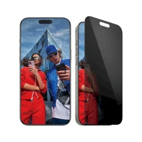 PanzerGlass Tvrdené sklo UWF Privacy s aplikátorom pre Apple iPhone 16 Pro Max čierna (P2864)