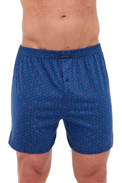 Pánske šortky 008/327 Comfort plus - CORNETTE tmavě modrá 4XL