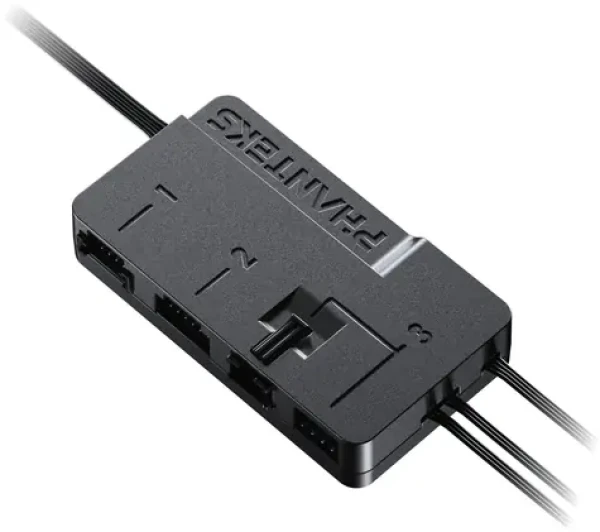 PHANTEKS Nexlinq Controller Hub V2 čierna / Radič RGB osvetlenie / pre PC skrine (PH-NLHUB_02)