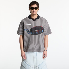 Tričko PLEASURES Pet Polo Charcoal S