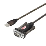 Unitek Y-105 čierna / Redukcia USB-A (M) - RS-232 DB-9 (M) / 1,5 m (Y-105)