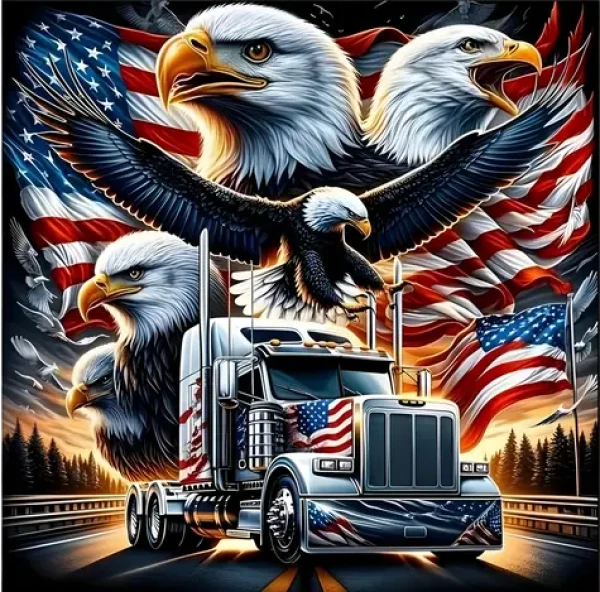 Norimpex Diamantové maľovanie Americký truck