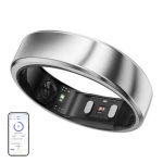 RingConn Air Gen 2 SMART Ring veľ. 10 Galaxy silver / šikovný prsteň / titánová oceľ / BT 5.0 / IP68 (124031001)