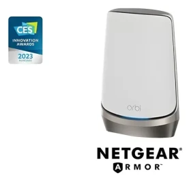 Netgear Orbi 960 / Router / Quad-Band WiFi 6E / 10,8 Gbps / 4X RJ-45 / 12 antén (RBRE960-100EUS)