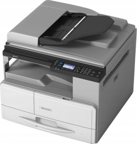 Ricoh Ricoh MP 2014AD multifunctional printer, Black and White MFP, / print/ copy/ scan, 50 sheet ARDF document feeder, A3-A4-A5, Automatic duplex, 350-1350 sheets, speed 20 A4 ppm, reso-417378