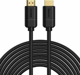 Baseus CAKGQ-E01 Kábel HDMI 2.0 (M) - HDMI 2.0 (M) 8 m čierna / 4K / 30Hz / HDR / 18Gbps (CAKGQ-E01)