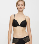 AURA SPOTLIGHT - Push-up podprsenka na zväčšenie dekoltu Triumph BLACK 80A