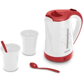 SENCORSWK 150RD červená / Cestovná rýchlovarná kanvica / 1100W / 0.5L (8590669358427)