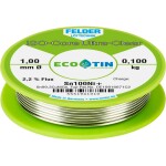 Felder ISO-Core Ultra-Clear Sn100Ni+ spájkovací cín bez olova cievka Sn99,25Cu0,7Ni0,05 0.100 kg 1 mm; 5551941010