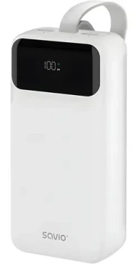 Savio BA-11 biela / Powerbanka / 30000 mAh