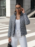 Dámska prechodná krátka prešívaná bunda MY DEAR black FashionStreet TY4505 L