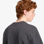 Tričko adidas Trefoil Essentials Melange Loose Cropped T-Shirt Dark Grey Heather S