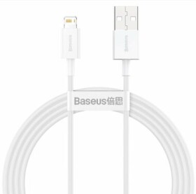 Baseus CALYS-B02 Kábel USB-A (M) - Lightning (M) 1.5 m biela (CALYS-B02)