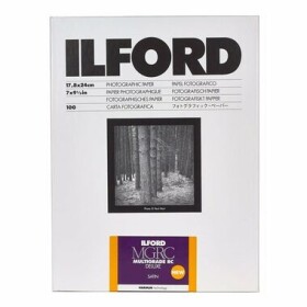 Ilford MG RC DL 25M (17.8 x 24 cm) / 25 listov / čiernobiely fotografický papier / saténový (HAR1180497)