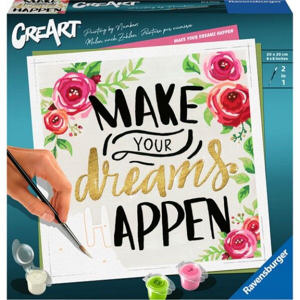 Ravensburger CreArt Make your dreams happen