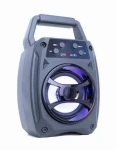 Gembird SPK-BT-14 sivá / Párty reproduktor / Bluetooth 5.0 / FlashDisk / MicroSD / AUX / nabitie 3 h (SPK-BT-14)