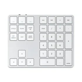 Satechi Extended Wireless Keypad strieborná / Bezdrôtová numerická klávesnica (ST-XLABKSDE)