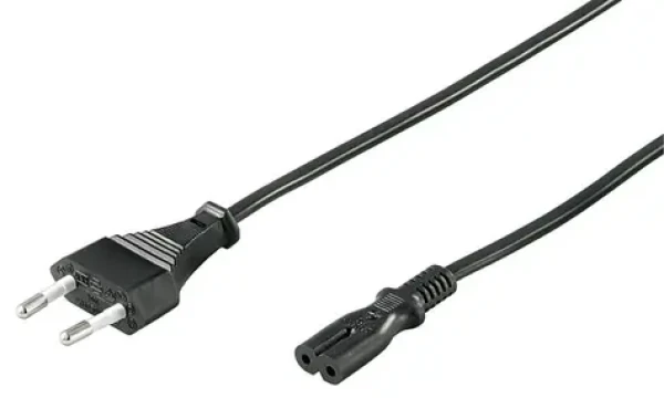 MicroConnect Power Cord CEE 7/16 - C7 1.2m čierna (PE030712)