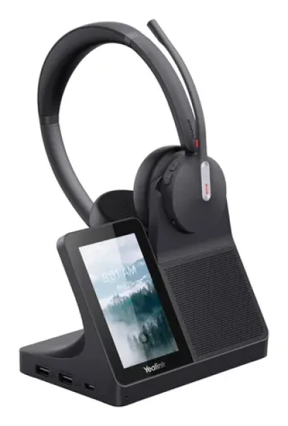 Yealink WH64 Dual čierna / Stereo náhlavná súprava / mikrofón / Bluetooth 5.3 / USB-C / výdrž 48 h (1208736)