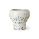 HK living Kameninový hrnček 70's Lungo Coral 200 ml – set 2 ks