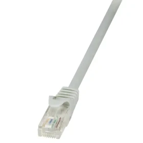 LogiLink CAT6 U/UTP sivá / Sieťový kábel / 15 m / PVC / RJ-45 (CP2102U)