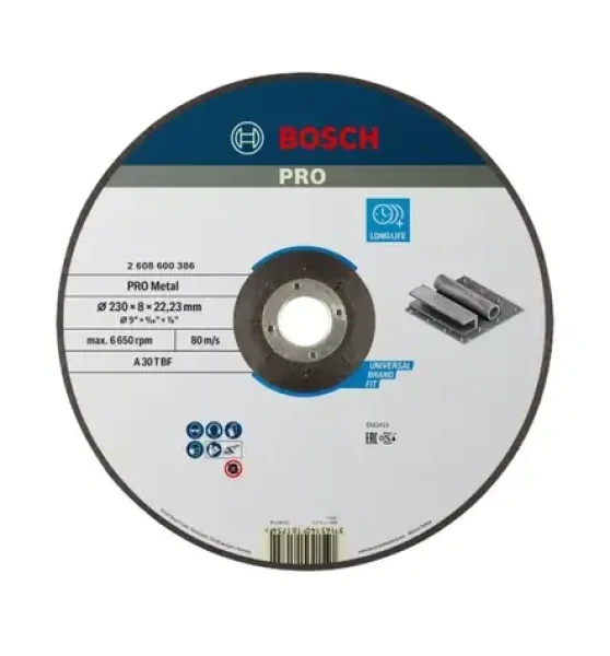 BOSCH 2608603184 / Brúsny kotúč na kov / 230x22.23 mm (2608603184)