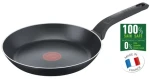 TEFAL Easy CookClean B55504 čierna / Panvica / 24 cm (B55504)