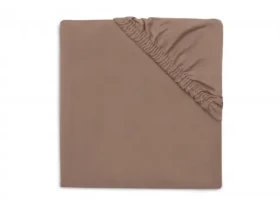 Jollein Prestieradlo napínacie 120x60 cm Milky Coffee 1 ks (511-507-68114)