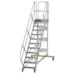 MUNK Günzburger Steigtechnik 600771 hliník, pozinkovaná ocel schodíky; 600771