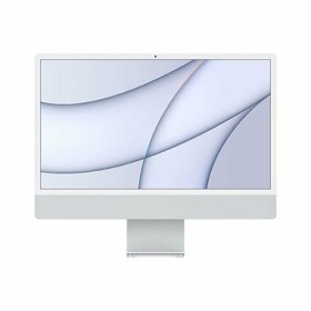 Apple iMac 24 Retina 4.5K M1 strieborná / 24 4.5K / Apple M1 / 8GB / 256GB SSD / Apple 8-core / macOS Big Sur (MGPC3CZ/A)