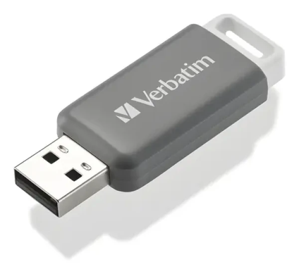 Verbatim DataBar 128GB sivá / Flash Disk / USB-A 2.0 (49456)