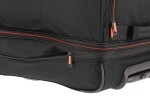 Cestovná taška na kolieskach Travelite Basics Wheeled duffle L Black/orange