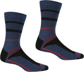 Pánske ponožky Regatta RMH045 Samaris S9H tmavo modré Modrá 40-42