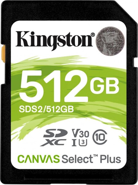 Kingston Canvas Select Plus SDXC Class 10 (SDS2/512GB)