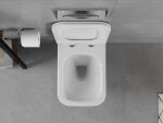 MEXEN/S - ELIS WC misa rimless + sedátko 39070100, biela 30910700