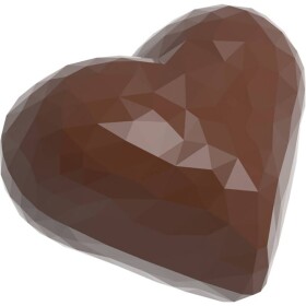 Forma na pralinky srdce 34x28x12mm - CHOCOLATE WORLD - CHOCOLATE WORLD