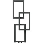 MEXEN - Grid vykurovací rebrík/radiátor dekoratívny 870 x 360 mm, 209 W, antracit W215-0870-360-00-66